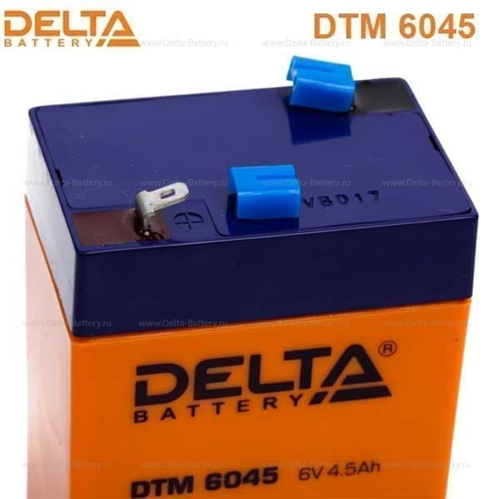 Аккумуляторная батарея Delta DTM 6045 (6V / 4.5Ah)