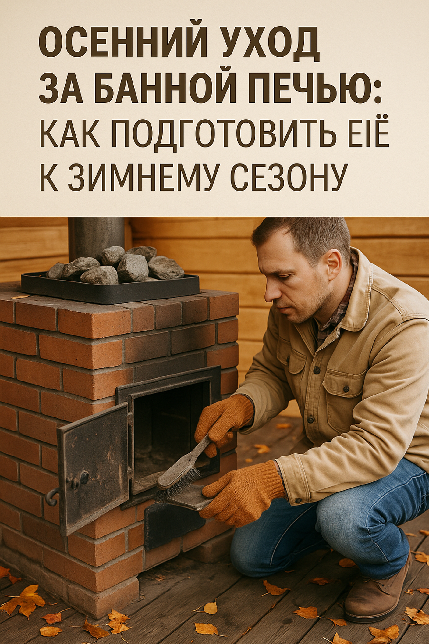 Осенний уход за банной печью: как подготовить её к зимнему сезону