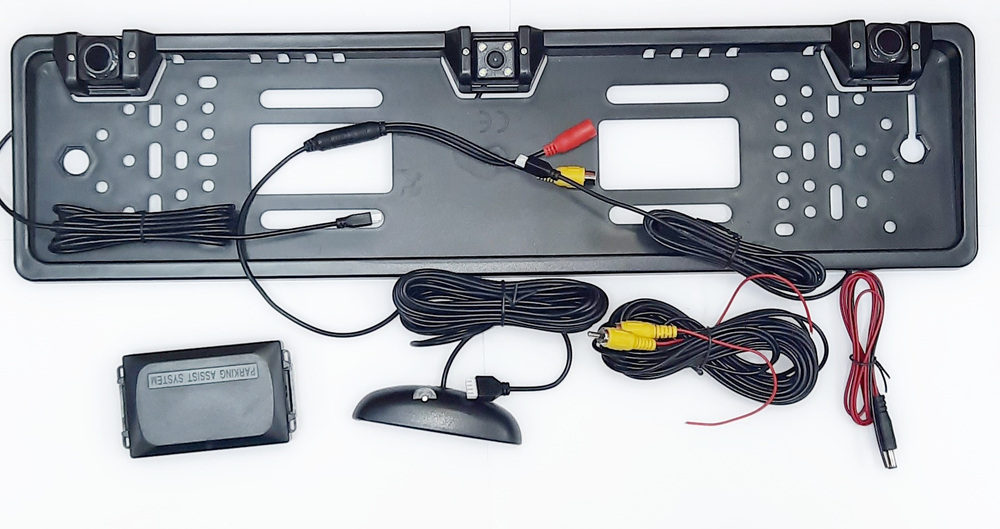 Авто камера заднего вида CARLIVEA2438 в рамке+парктрон.