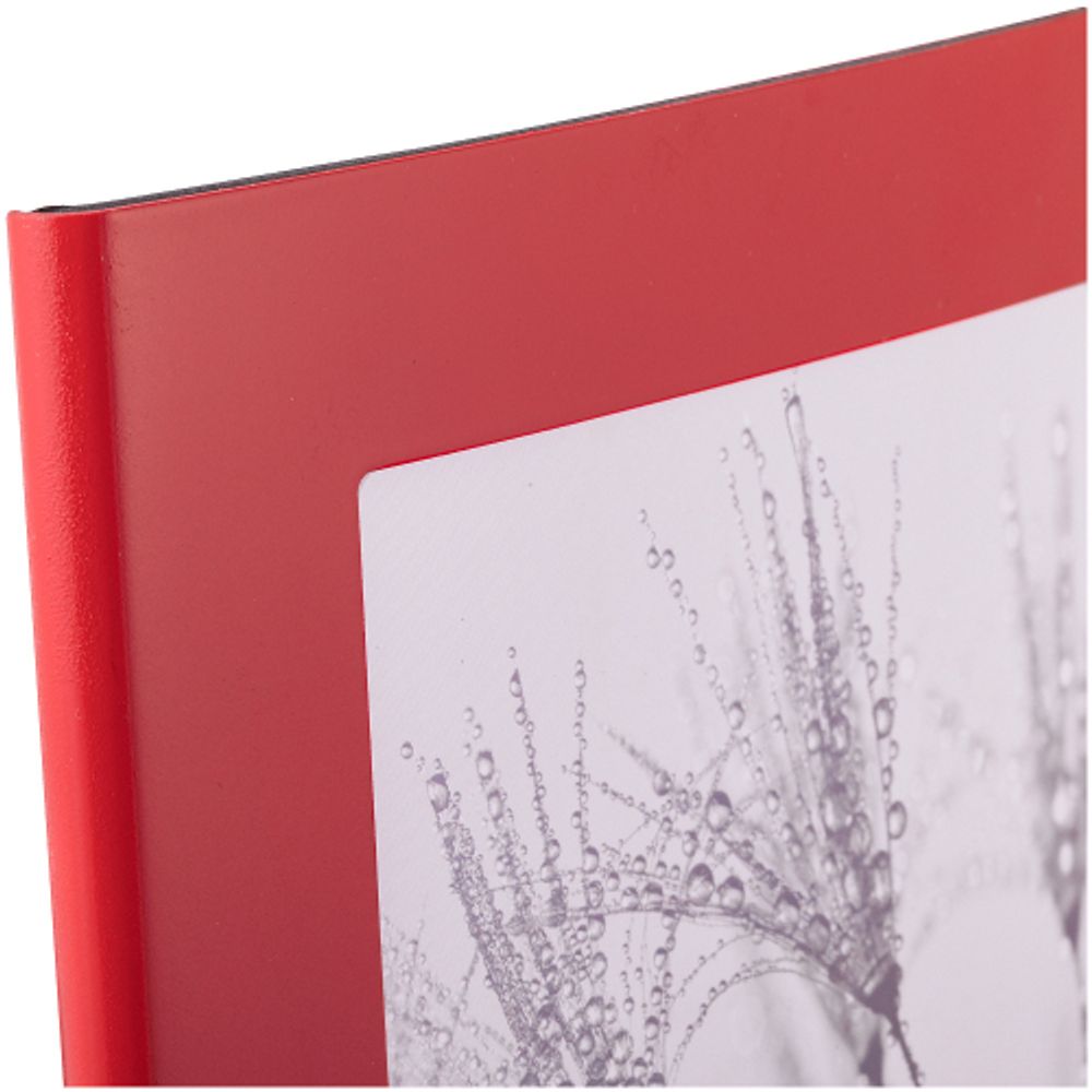 Фоторамка Image Art 6015-4R металлическая выгнутая красная 10х15 | Image Art