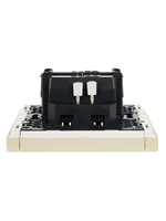 FORTE&PIANO Выключатель 1-клавишный проходной с индикацией 10А FP404 ваниль IEK