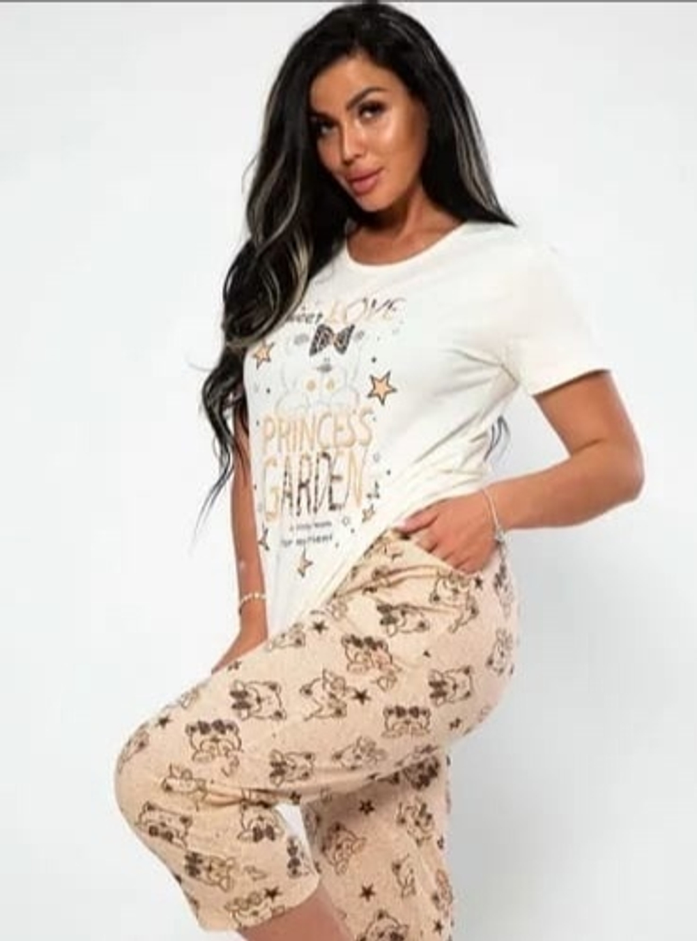 К/ж бриджи+футболка КЖ00022 норма