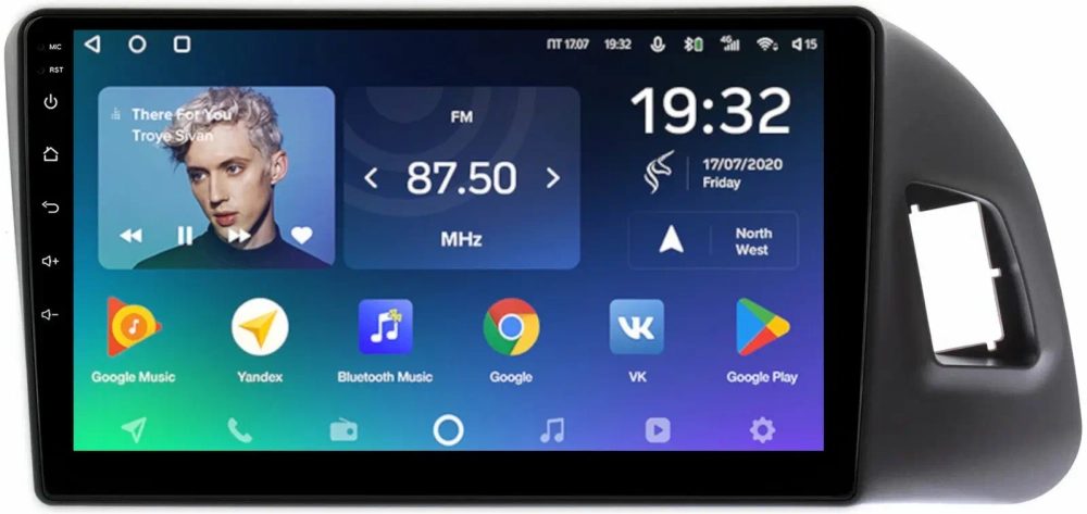 Магнитола Audi Q5 8R 2008-2016 (рамка 9) - Teyes SPRO-PLUS-SPLIT на Android 10, ТОП процессор, 3/32Гб, 4G SIM-слот