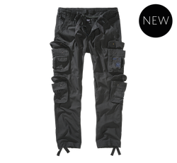 Brandit PURE SLIM FIT PANTS anthracite