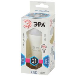 Лампочка светодиодная ЭРА STD LED A65-21W-840-E27 E27 / Е27 21Вт груша нейтральный белый свет