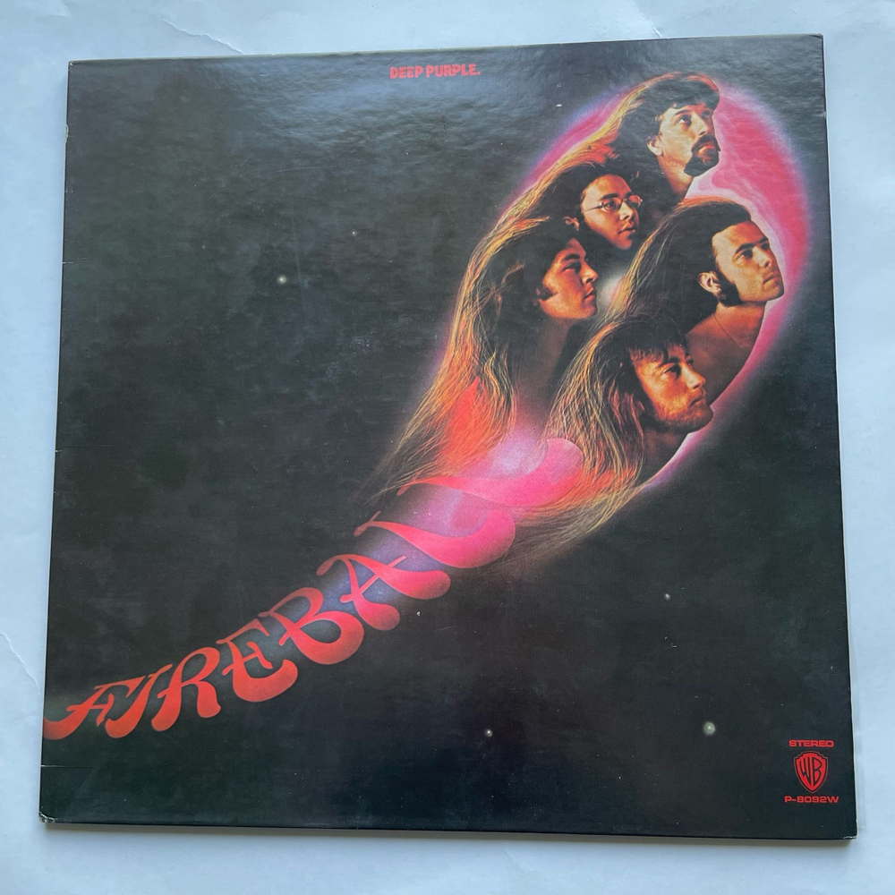 Винтажная виниловая пластинка LP Deep Purple Fireball (Япония 1971) (Без Оби)