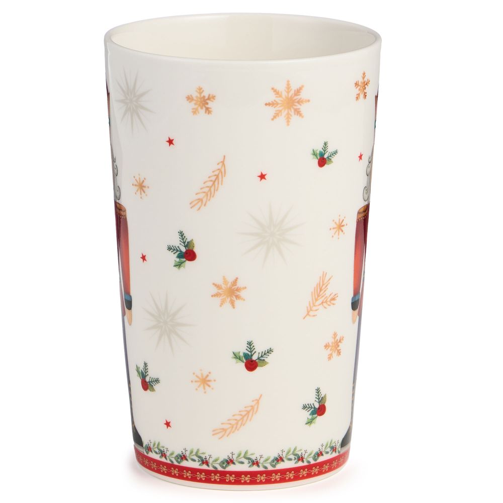 НАБОР ПОДАРОЧНЫЙ LEFARD "ЩЕЛКУНЧИК" (КРУЖКА 385 МЛ В КОМПЛЕКТЕ С ЁЛОЧНОЙ ИГРУШКОЙ)