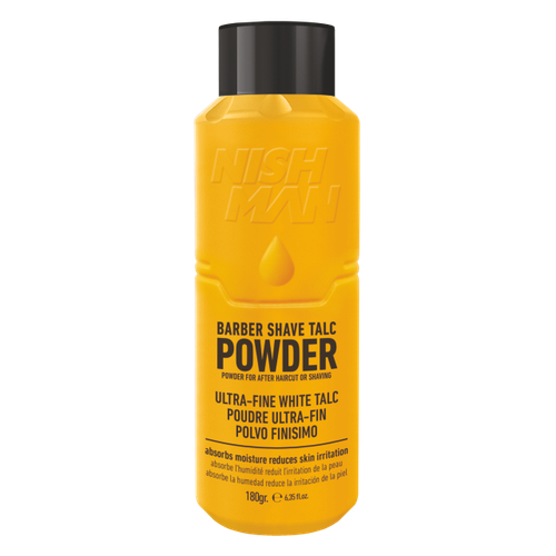 NSIHMAN BARBER TALC POWDER - Тальк парикмахерский 180 гр