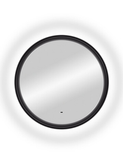 Зеркало "Planet black Led" D 800 с бесконтактным сенсором