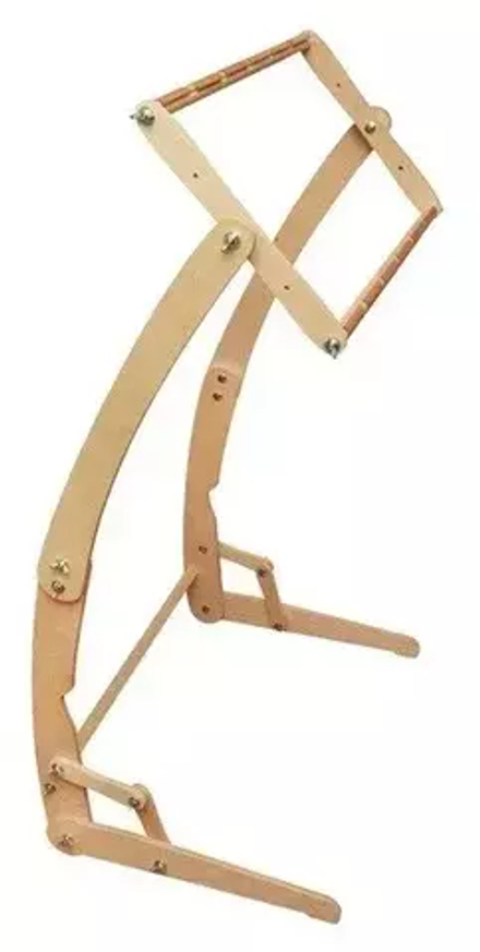 Станок напольный 30х53 см с клипсами дерево береза, бук (Россия)