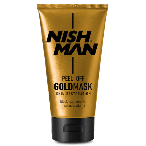 NISHMAN GOLD PEEL OFF MASK - Очищающая маска для лица 150 МЛ