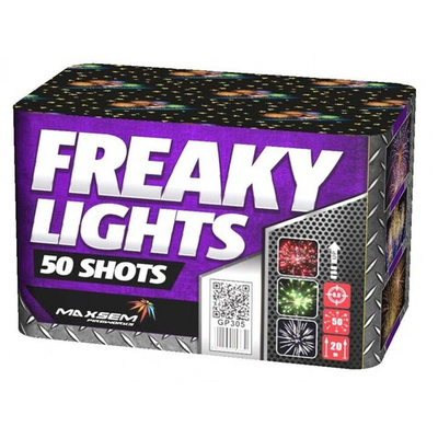 Салют FREAKY LIGHTS (50 залпов)