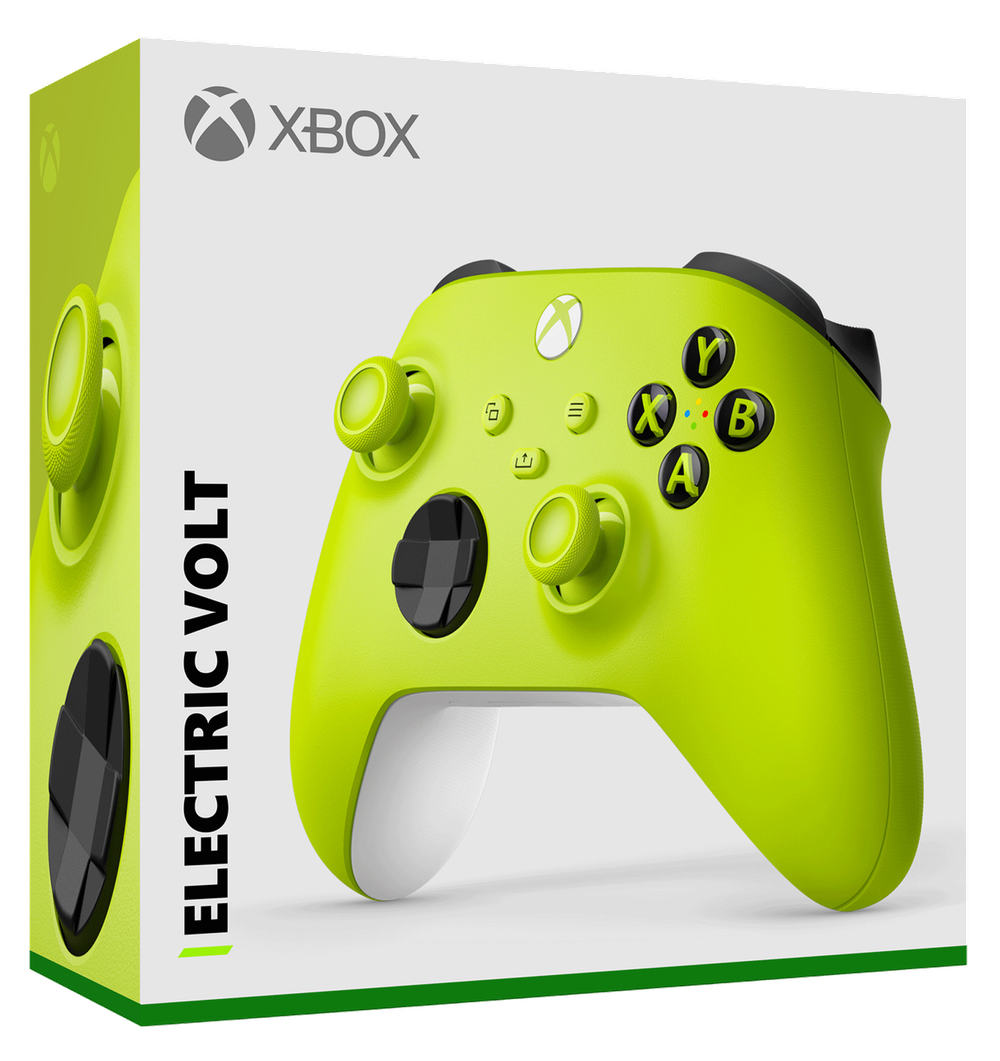 Беспроводной геймпад Microsoft Xbox Series Electric Volt (Зеленый)
