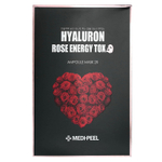Medi-Peel, Hyaluron Rose Energy Tox, бьюти-маска в ампулах, 2X, 10 листовых масок, 30 мл (1,01 жидк. унц.)