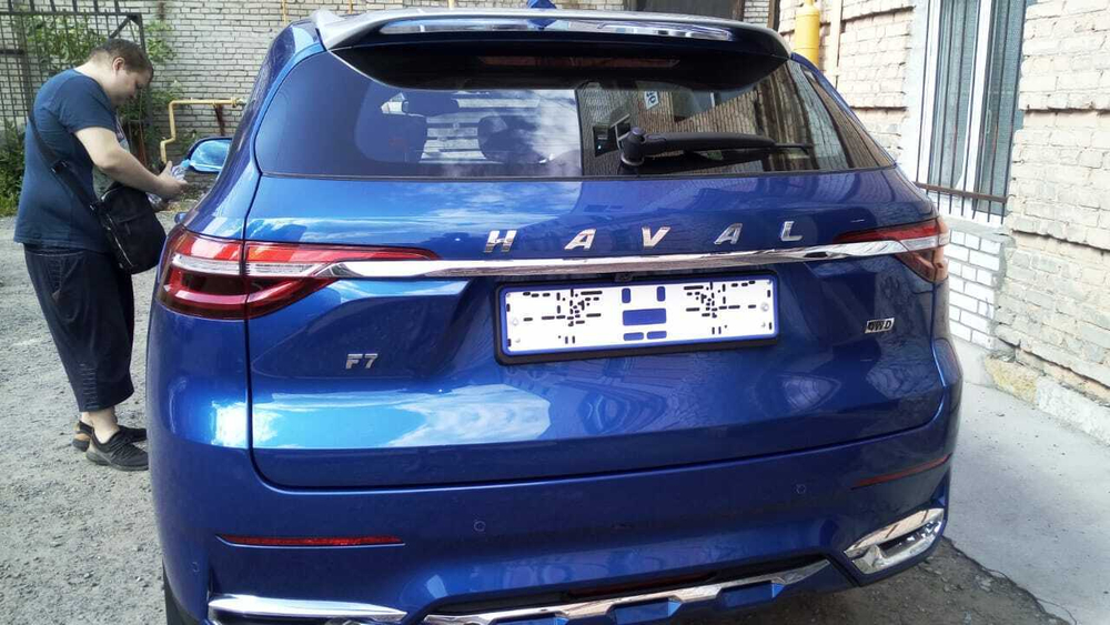 Автоковрики EVA для Haval F7