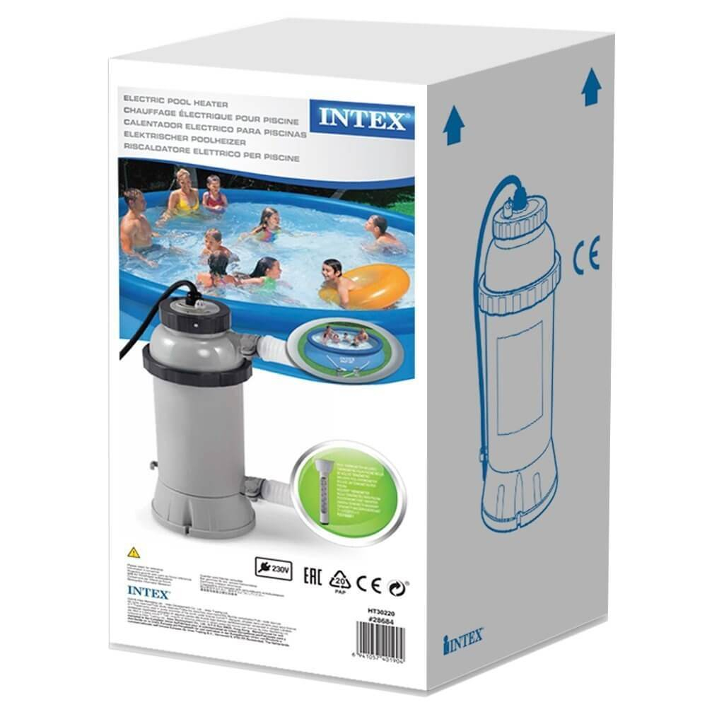 Проточный водонагреватель, для бассейнов до 457 см (Intex 28684)