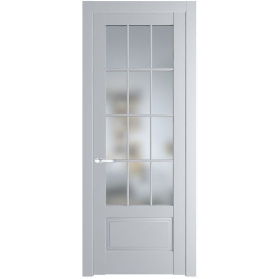Межкомнатная дверь эмаль Profil Doors 4.2.2 (р.12) PD лайт грей стекло матовое