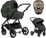 Детская коляска Tutis Uno 6 Plus Essential collection 3 в 1 с автокреслом Beno Beige 1602144 Pistaccio