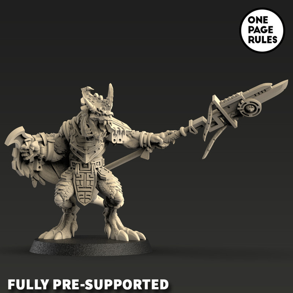 Grand Alliance Order Seraphon Saurus Guard миниатюра для dnd, днд, pathfinder, фентези, Настольная игра, НРИ, Варгейм, РПГ