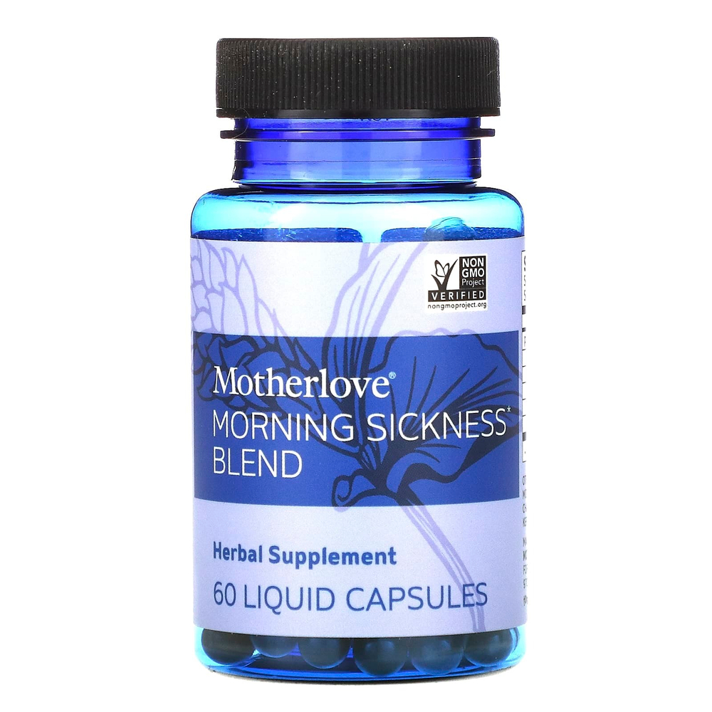 Motherlove, Morning Sickness, 60 жидких капсул