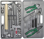 НИЗ ″УНИВЕРСАЛ - 2″, 29 шт, в пластиковом кейсе, набор слесарно-монтажного инструмента (27620)