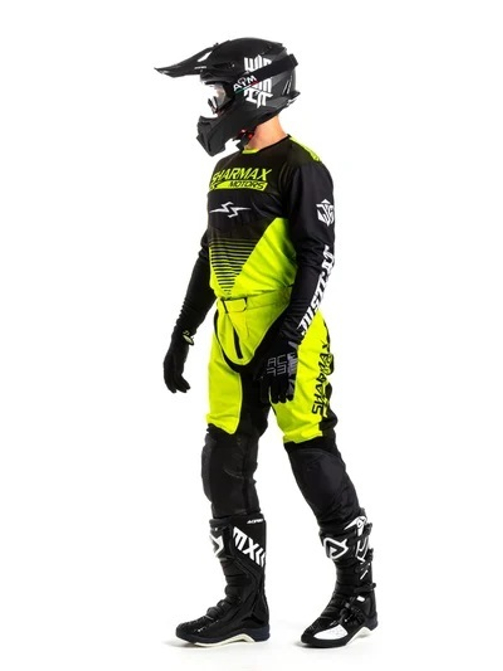 Мотоштаны Sharmax Neon