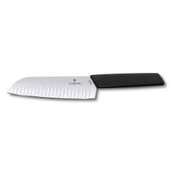 Victorinox - Нож Swiss Modern 17см Santoku черный / артикул   6.9053.17KB  / GTIN 7611160092472