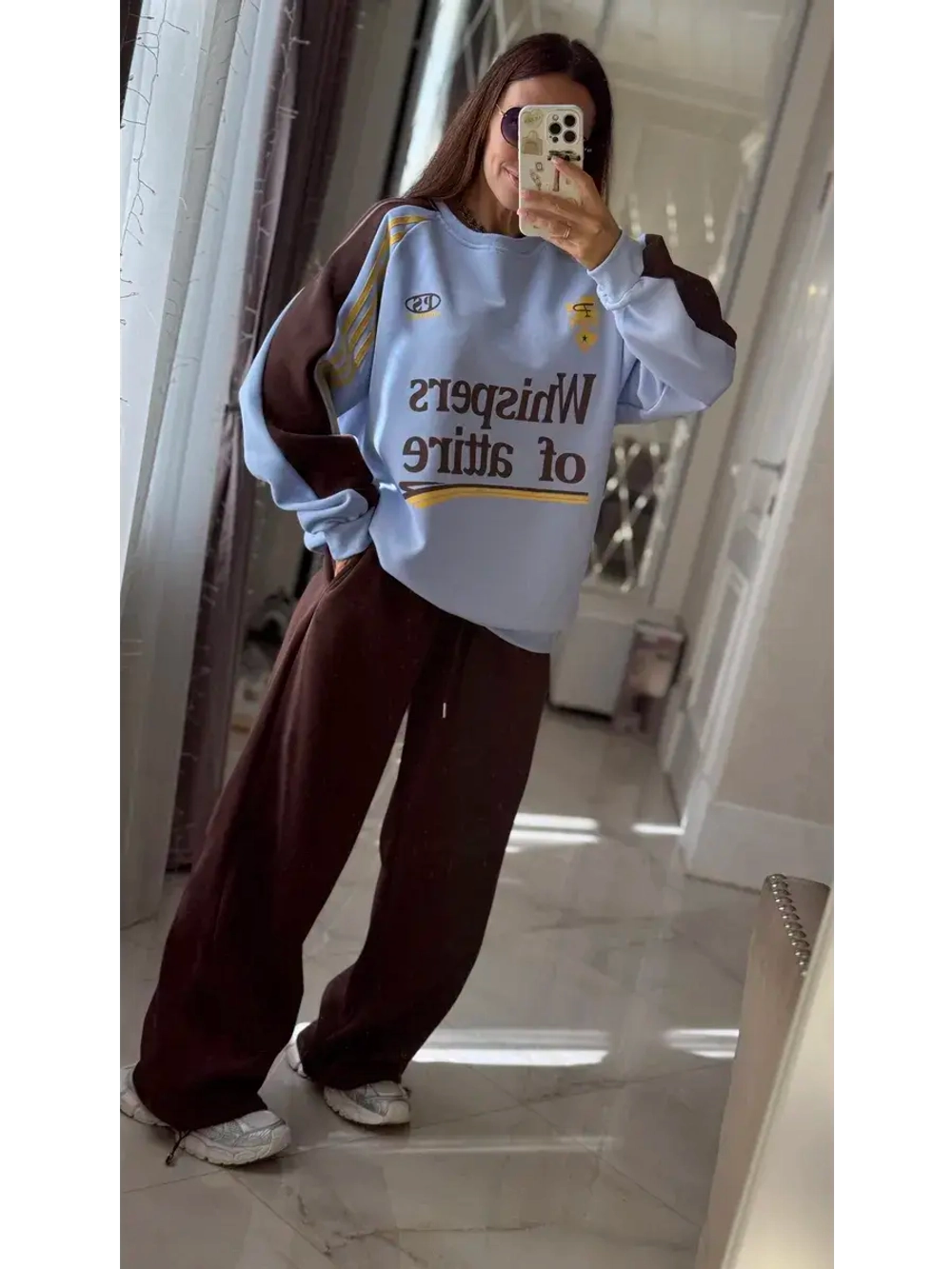 Костюм ATTIRE спортивная двойка свитшот с брюками