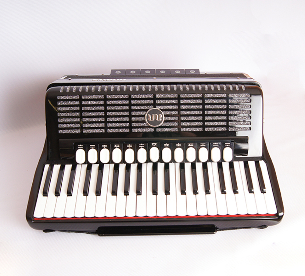 GH2012H-BLACK Аккордеон 41/120/13+6+1, черный, Gelander