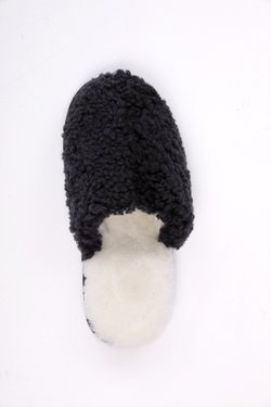 меховые тапочки из овчины