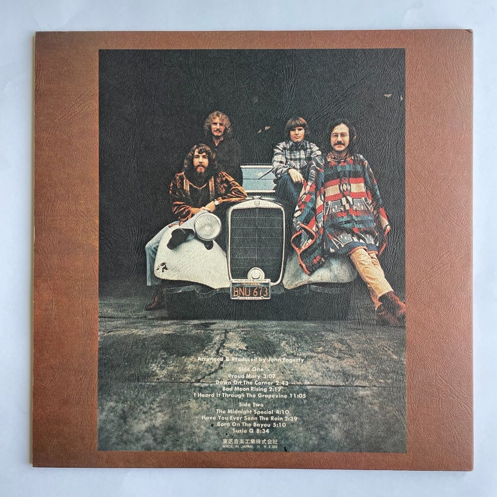 Винтажная виниловая пластинка LP Creedence Clearwater Revival (Japan 1973) (No Obi) Suzie Q