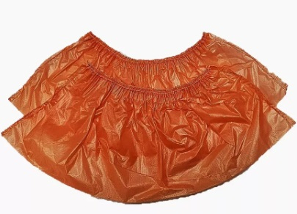 Бахилы оранжевые 50мкм "Прайм" (1/800шт)