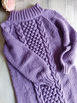 Платье вязаное