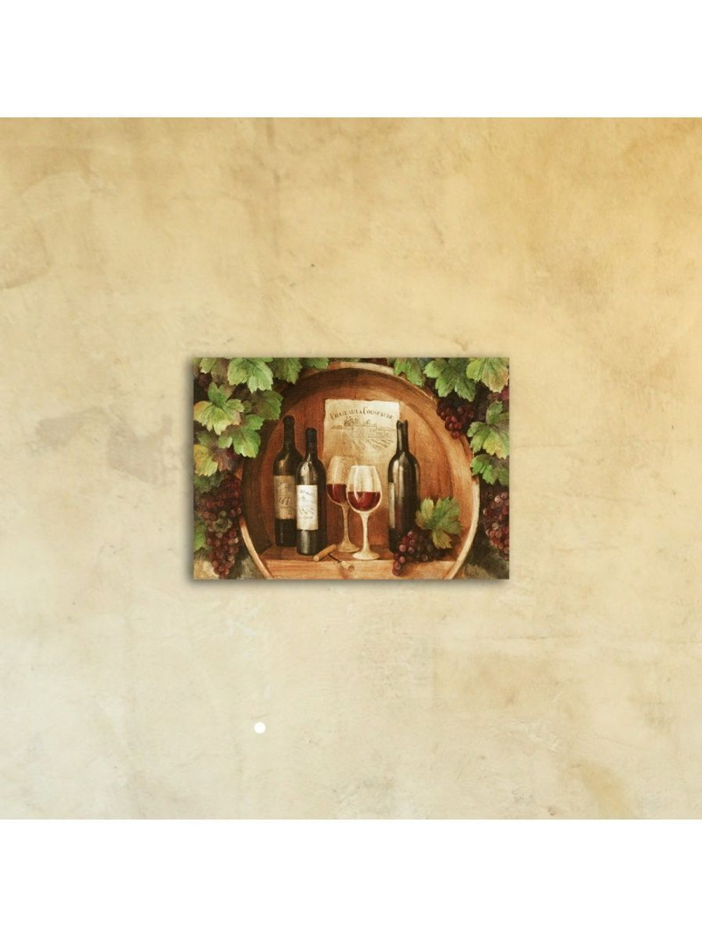 Картина на стекле "Дегустация" Декор для дома, подарок