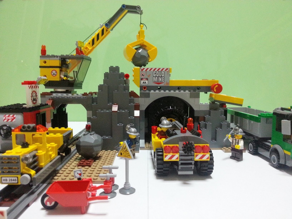 LEGO City: Шахта 4204 — The Mine — Лего Сити Город