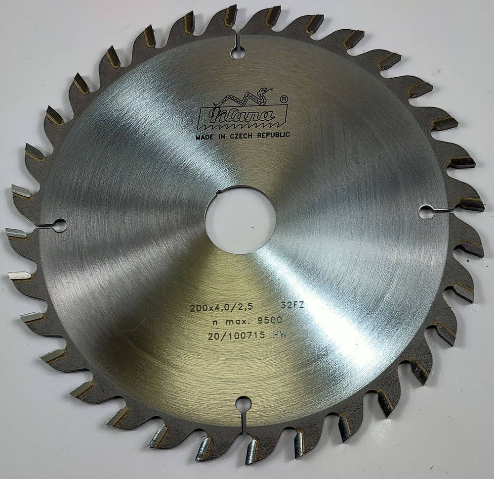Пила дисковая TCT "Pilana" 200x4.0/2.5x30 z32 92 FZ
