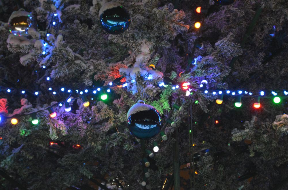 Уличная елка ствольная "Альпийская изумрудная" (пвх бело-зелёная) от 3 до 22 м