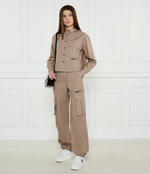 Брюки карго Karl Lagerfeld Jeans - коричневый(A1W10062)