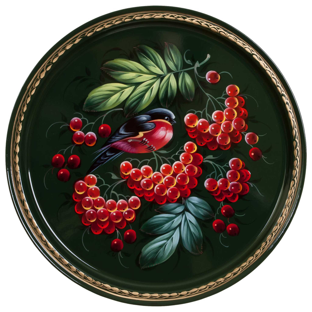 Zhostovo metal tray A9D121220230300