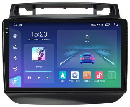 Магнитола для VW Touareg 2010-2018 (RCD550) - Parafar PF048U2K Android 11, QLED+2K, ТОП процессор, 8Гб+128Гб, CarPlay, SIM-слот