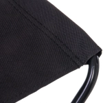 Табурет складной «Турист» О-образный, 24*20*25 см, до 80 кг, чёрный