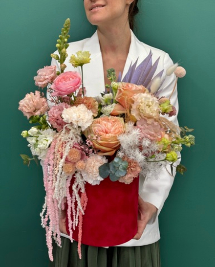 Композиция "Персиковый мармелад"