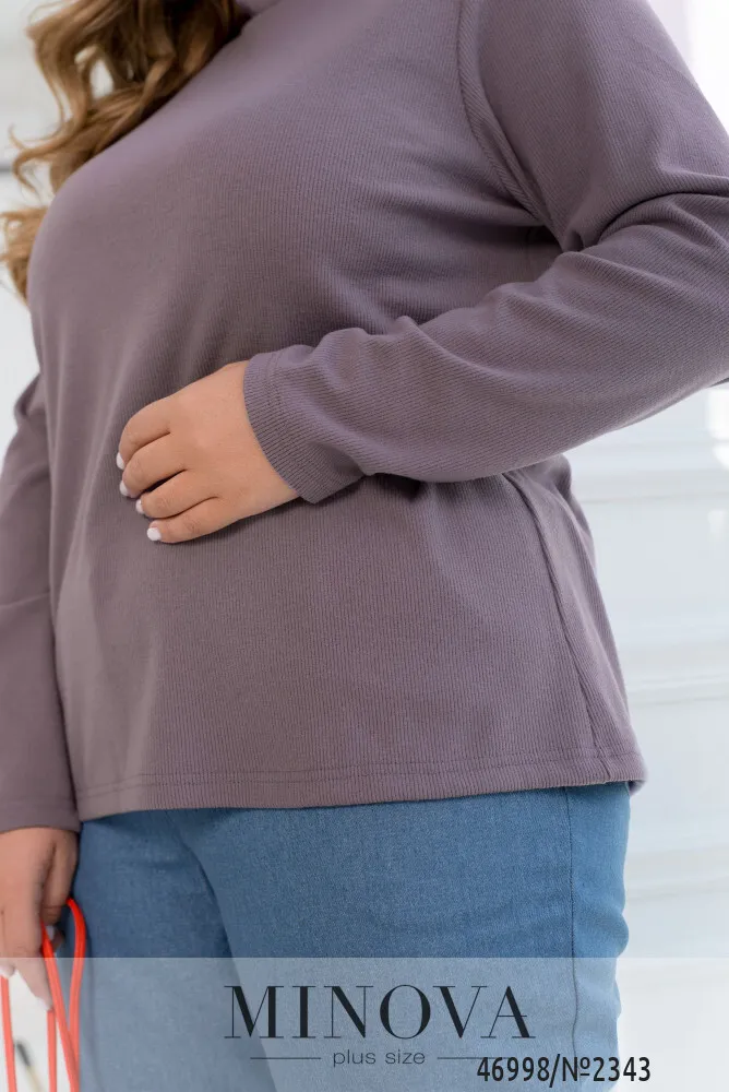 Водолазка 2343-сиреневый Minova