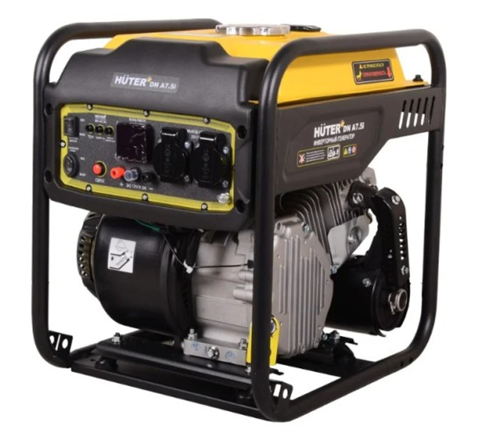 Генератор бензиновый HUTER DN А7,5 i инверторный 64/10/25