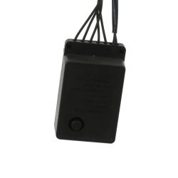 GAEM Электрогирлянда "Бахрома", L500 W0,5 H50 см (160 разноцв LED, 5W, 8 реж свеч, IP20)