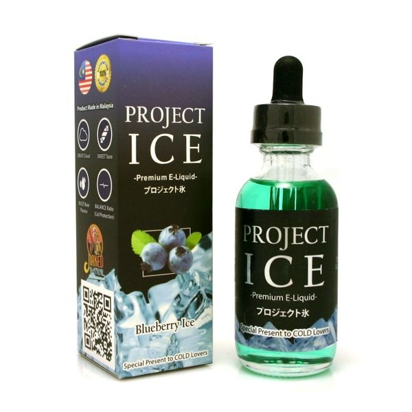 Купить Жидкость Project Ice - Blueberry Ice