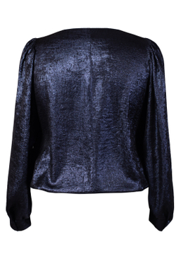 Блузка женская 4204ЛП, синий #182Сина094204ЛП