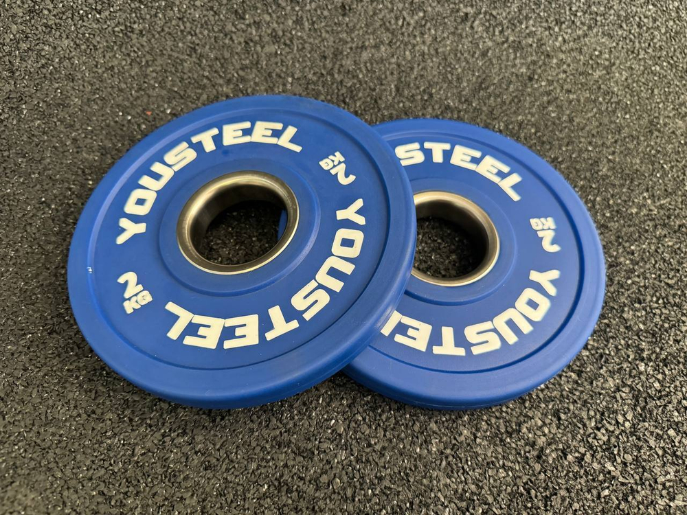 Малый диск 2 кг полиуретановый, синий