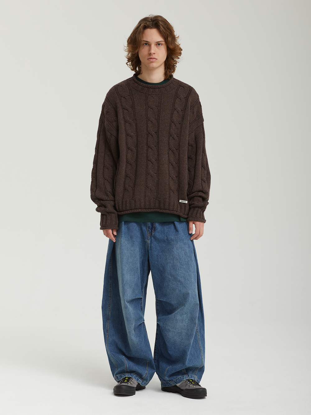 Свитер Wool Blend Oversized Cable