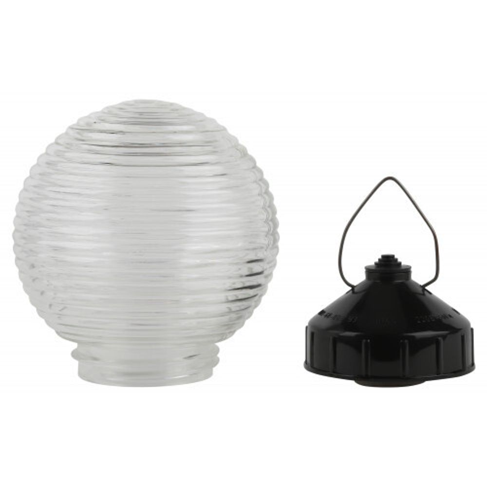 Светильник ЭРА НСП 01-60-003 подвесной Гранат стекло IP44 E27 max 60Вт D150 шар